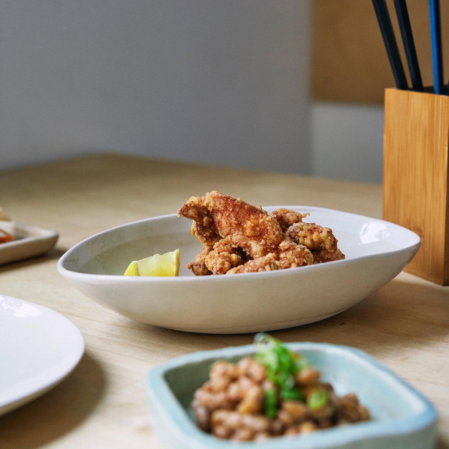 Something to brighten your day 🌞 our set meals for this week are...
Set A: Chicken katsu with otafuku sauce
Set B: Braised tofu steak with garlic &amp; onion soya sauce (V)
Set C: Battered horse mackerel or mackerel marinated in ginger garlic soy